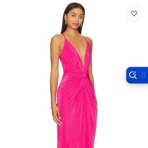 Pixie Gown in Pink Peacock Katie May